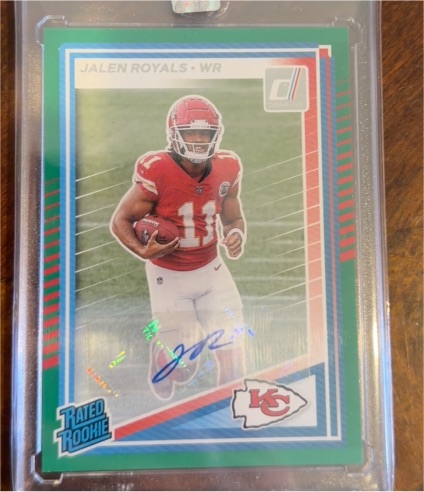 2025 Panini Donruss #321 Jalen Royals — front