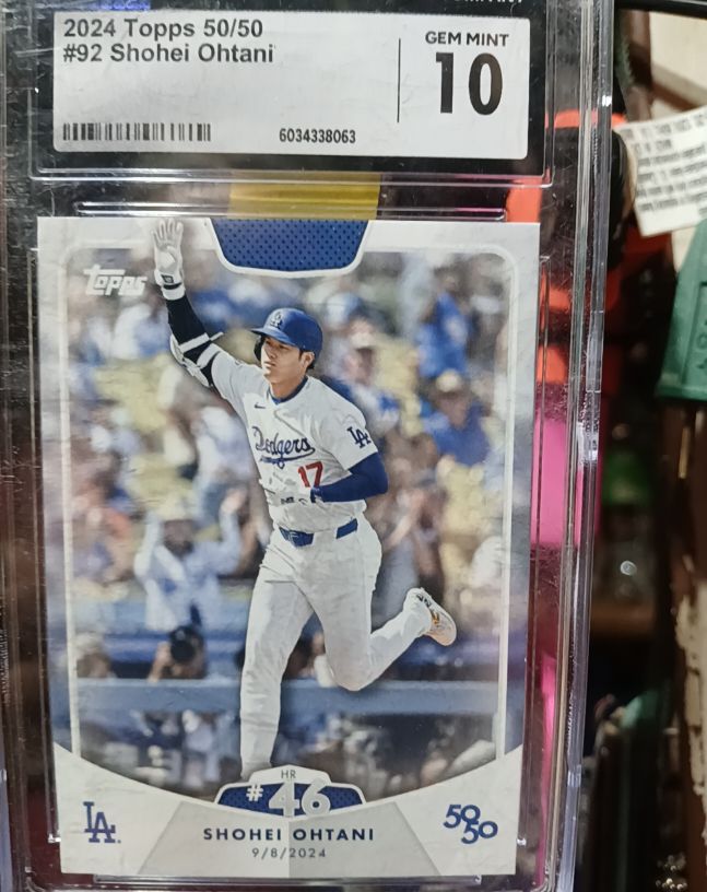 2024 Topps 50/50 #92 Shohei Ohtani — front