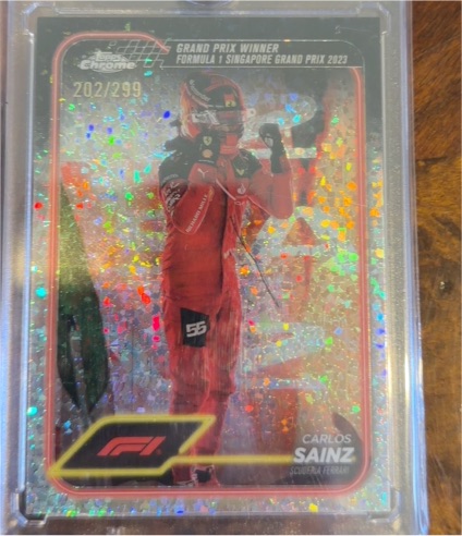 2024 Topps Chrome Formula 1 #147 Carlos Sainz — front
