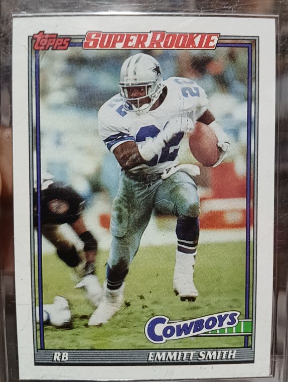 1991 Topps #360 Emmitt Smith — front