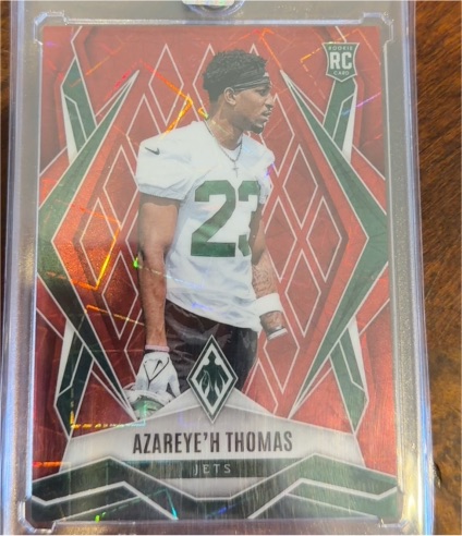 2025 Panini Phoenix #212 Azareye'h Thomas — front