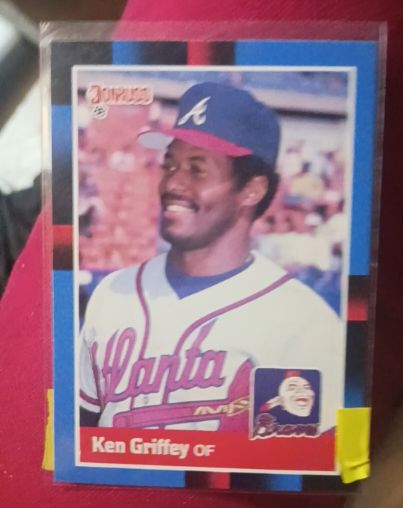 1988 Donruss #202 Ken Griffey Atlanta Braves — front