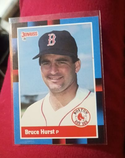 1988 Donruss #252 Bruce Hurst — front