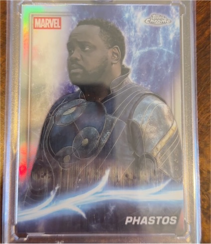 2025 Topps Chrome Marvel Studios #122 Phastos — front