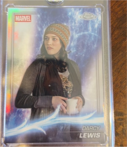 2025 Topps Chrome Marvel Studios #16 Darcy Lewis — front