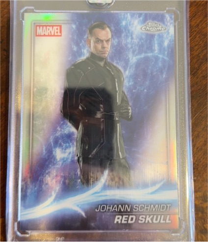 2025 Topps Chrome Marvel Studios #22 Johann Schmidt Red Skull — front