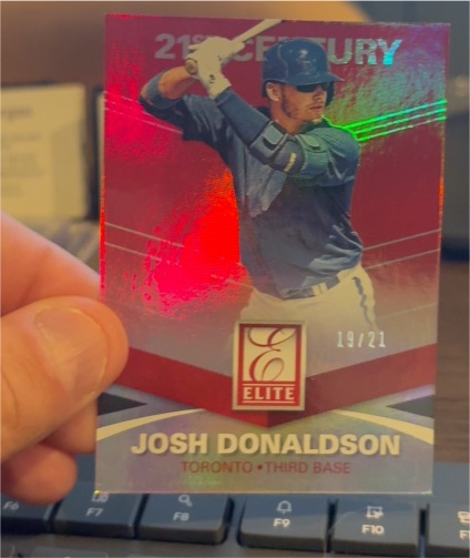 2015 Panini Elite 21st Century #19 Josh Donaldson — front