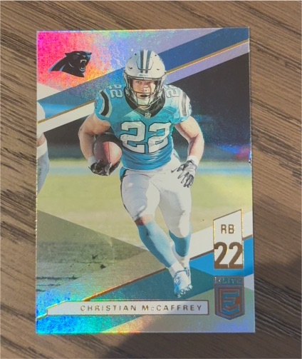 2019 Donruss Elite #55 Christian McCaffrey — front