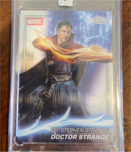 2025 Topps Chrome Marvel Studios Doctor Strange #65 — front