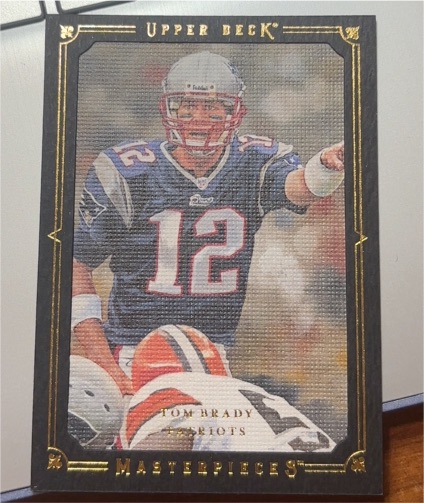 2008 Upper Deck Masterpieces #84 Tom Brady — front