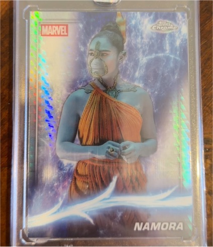 2025 Topps Chrome Marvel Studios #143 Namora — front