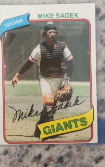 1980 Topps #462 Mike Sadek — front