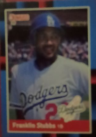 1988 Donruss #218 Franklin Stubbs — front
