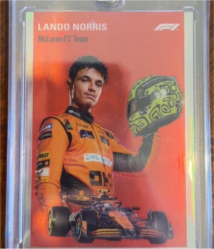 2024 Topps Chrome Formula 1 #1954-7 Lando Norris — front