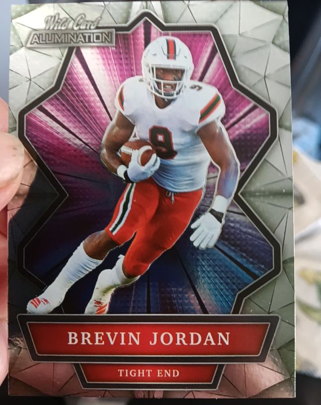 2021 Wild Card Alumination #ABC-54 Brevin Jordan — front