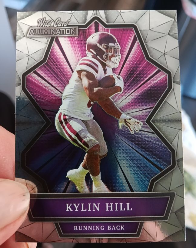 2021 Wild Card Alumination #ABC-59 Kylin Hill — front