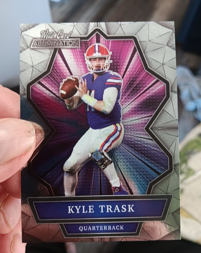 2021 Wild Card Alumination #ABC-4 Kyle Trask — front