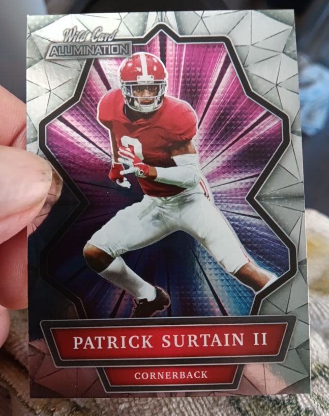2021 Wild Card Alumination #ABC-14 Patrick Surtain II — front