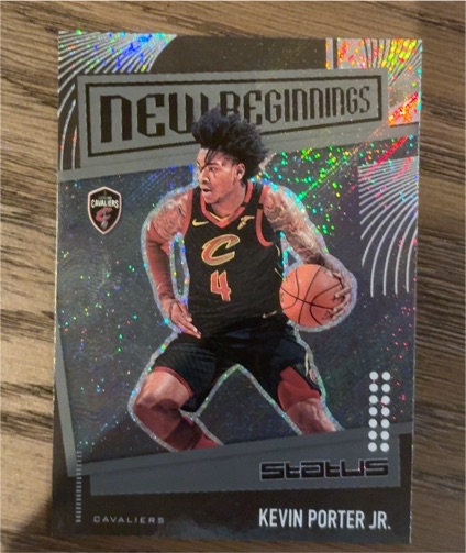 2019-20 Panini Status #12 Kevin Porter Jr. New Beginnings — front