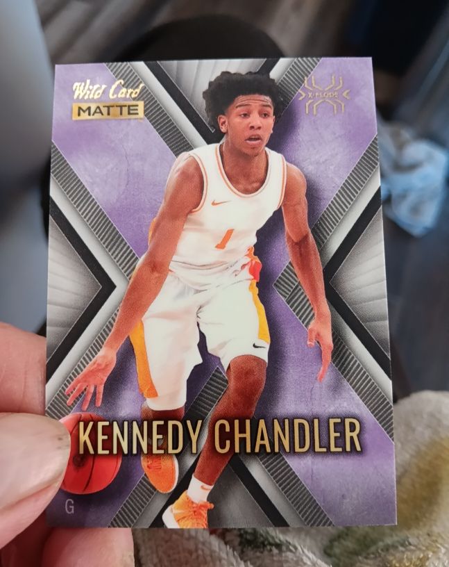 2022 Wild Card Matte X-Plode #MXP-28 Kennedy Chandler — front
