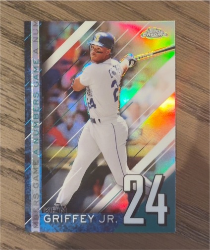 2020 Topps Chrome Update #NGC-10 Ken Griffey Jr. A Numbers Game — front