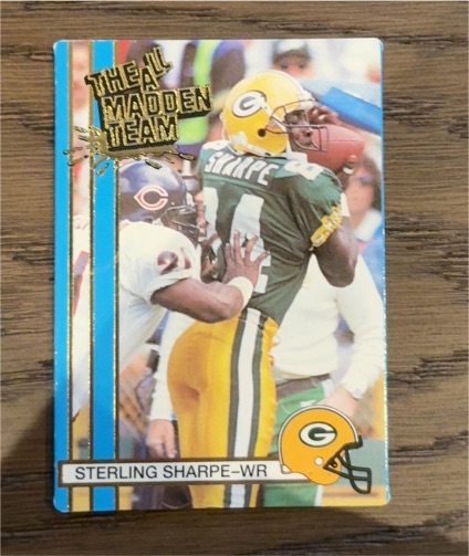 1990 Action Packed The All-Madden Team #13 Sterling Sharpe — front