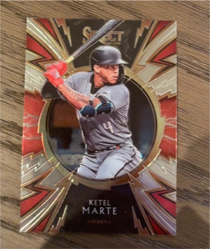 2020 Panini Select Sparks #SP-8 Ketel Marte — front