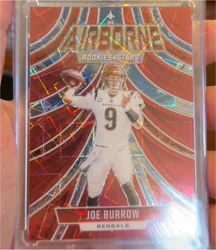 2024 Panini Rookies & Stars Airborne #A-JBW Joe Burrow — front