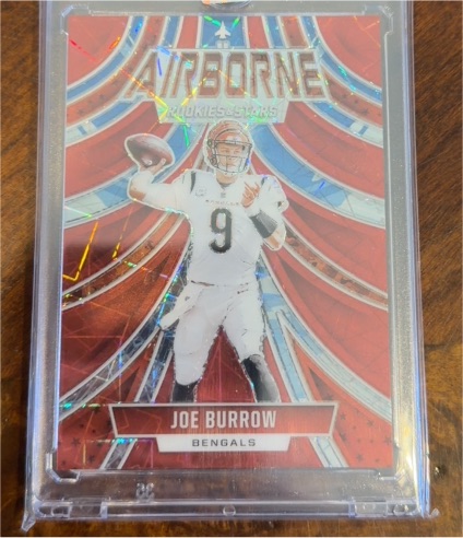2024 Panini Rookies & Stars Airborne #A-JBW Joe Burrow — front