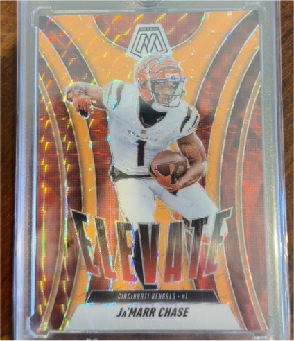 2025 Panini Mosaic #14 Ja'Marr Chase Elevate — front