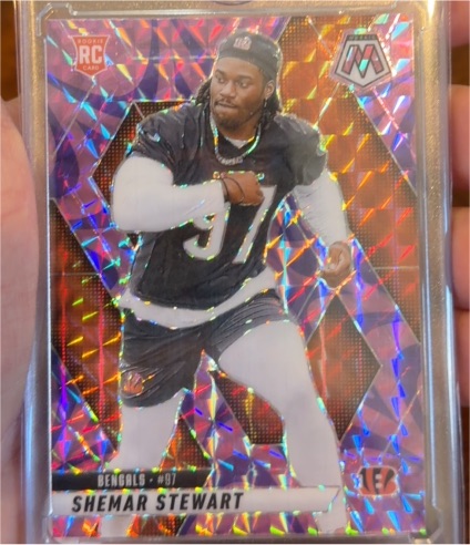 2025 Panini Mosaic #381 Shemar Stewart — front