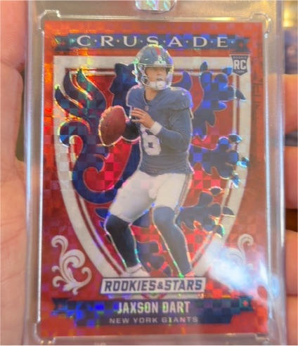 2025 Panini Rookies & Stars #11 Jaxson Dart Crusade — front