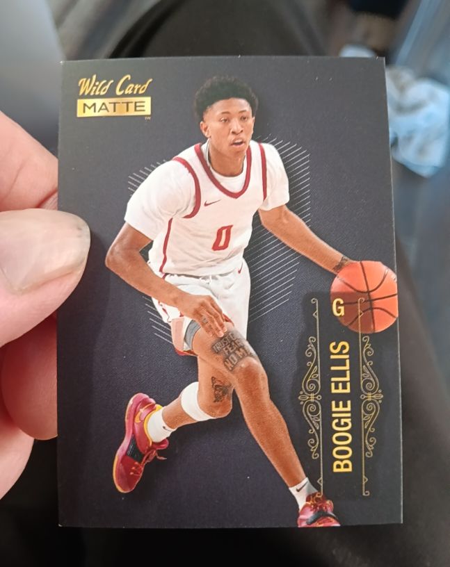 2022 Wild Card Matte #MB-9 Boogie Ellis — front