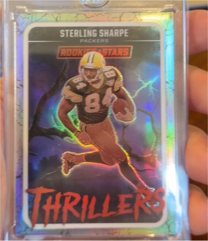 2025 Panini Rookies & Stars Thrillers #5 Sterling Sharpe — front