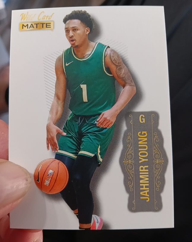 2022 Wild Card Matte #MB-30 Jahmir Young — front