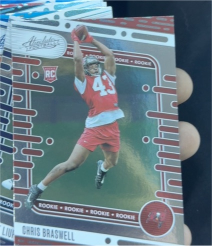 2024 Panini Absolute #155 Chris Braswell — front