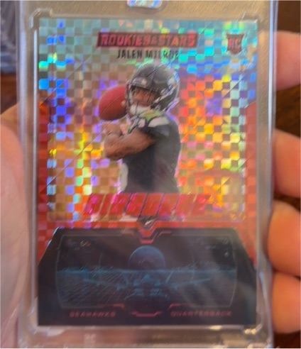 2025 Panini Rookies & Stars #23 Jalen Milroe Airborne Silver — front