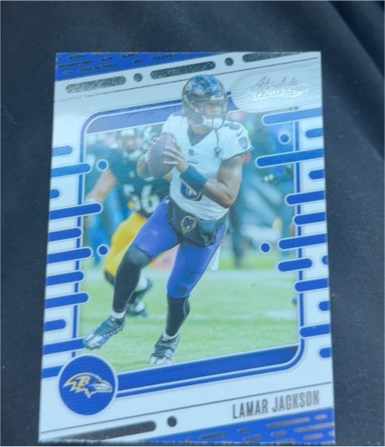 2024 Panini Absolute Football #9 Lamar Jackson — front