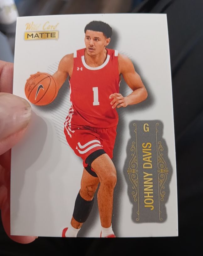 2022 Wild Card Matte #MB-37 Johnny Davis — front