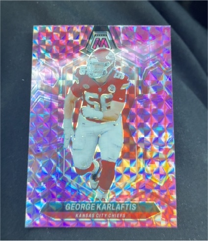 2024 Panini Mosaic #111 George Karlaftis — front