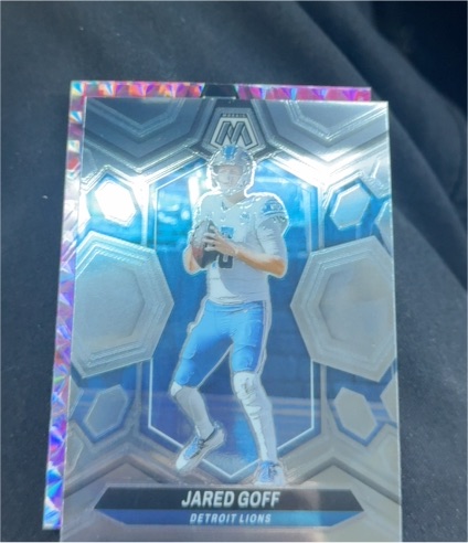 2024 Panini Mosaic #71 Jared Goff Silver Detroit Lions — front