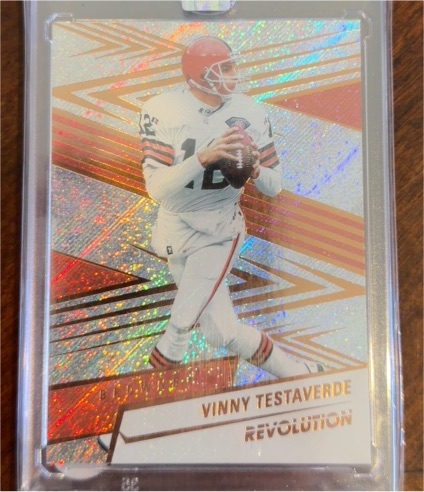 2025 Panini Revolution #11 Vinny Testaverde — front