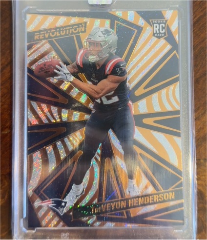 2025 Panini Revolution #244 TreVeyon Henderson — front