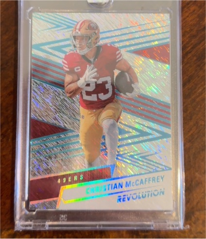 2025 Panini Revolution #2 Christian McCaffrey — front