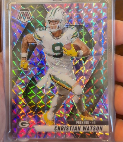 2025 Panini Mosaic #242 Christian Watson — front