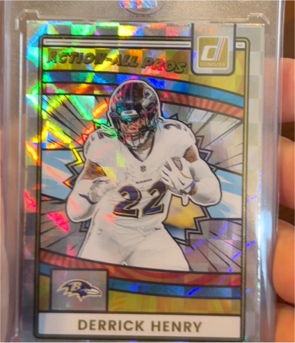 2025 Donruss Action-All Pros #AAP-DHE Derrick Henry — front