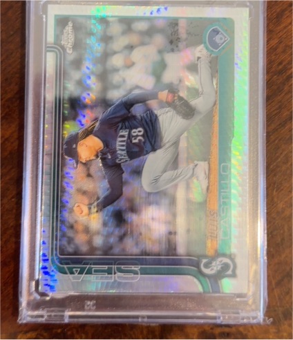 2025 Topps Chrome #69 Luis Castillo — front