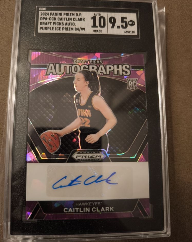 2024 Panini Prizm Draft Picks #84 Caitlin Clark — front