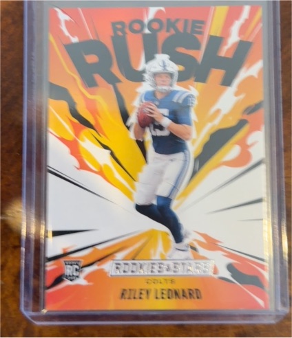 2025 Panini Rookies & Stars #16 Riley Leonard Rookie Rush — front