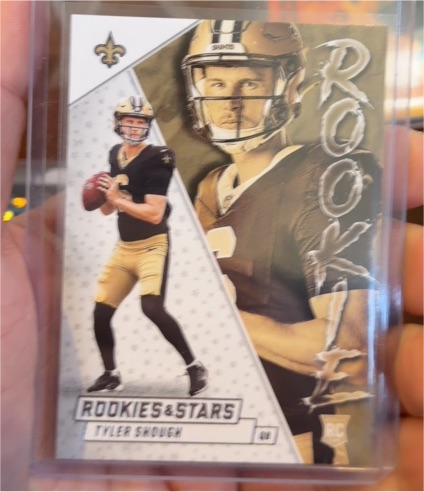 2025 Panini Rookies & Stars #28 Tyler Shough Rookie Exclusive — front